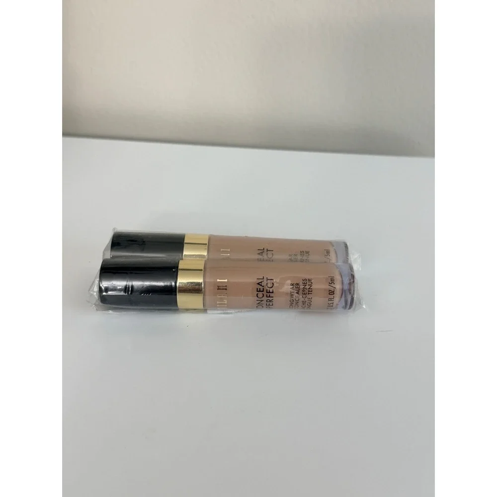 Milani Conceal Perfect Concealer Womens 0.17oz Light Vanilla 120 2pk NWT